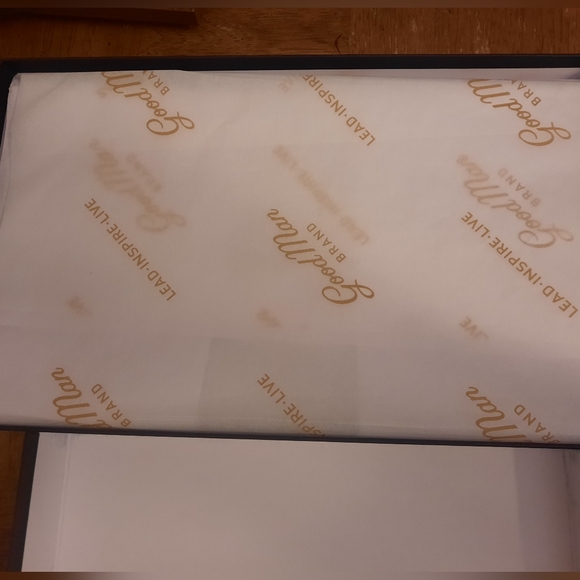 NIB GOODMAN BRAND LEGEND LONDON SNEAKER Men's ONLY SIZE 10 Black / Dark Vachetta - Picture 7 of 15